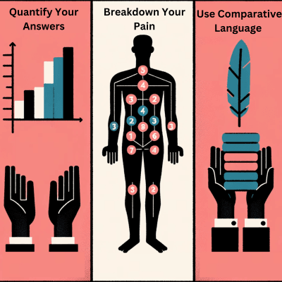 Pain types illustration for Orlando workers compensation