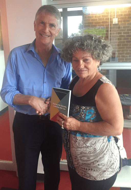 Wade Coye with Book